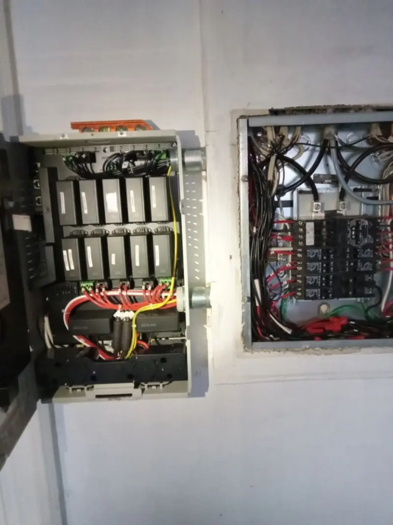 Electrical panel upgrade completed for Ring Doorbell Installation in East Point